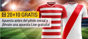 Apuestas gratis para el Granada - Rayo