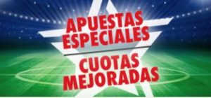 Apuestas especiales y cuotas mejoradas en Sportium