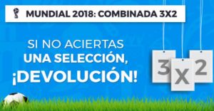 Apuestas combinadas con seguro para el Mundial, en Pastón