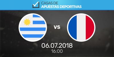 Pronósticos Uruguay - Francia, el Mundial en Bwin