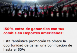 Promoción de apuestas combinadas en Marca Apuestas