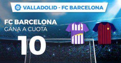 Megacuotas Pastón para el Valladolid - Barça, LaLiga en Pastón