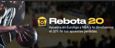 Protege tus apuestas Bwin NBA con 'Protege 20'