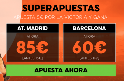 Superapuestas 888sport: Atlético de Madrid - Barcelona