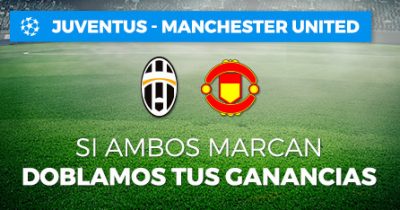 Promoción Pastón para tus apuestas Juventus Manchester United