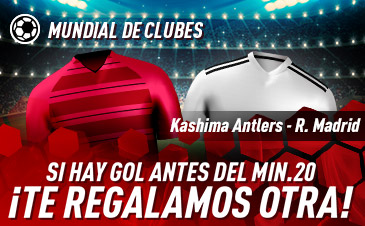 Sportium Mundial de Clubes: apuestas Kashima - Real Madrid