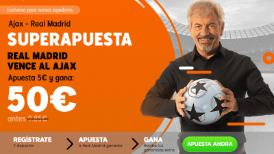 Mejores promociones en apuestas al Ajax-Real Madrid: Superapuesta 888sport