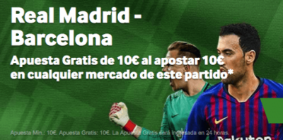 apuestas real madrid - Barcelona LaLiga - Betway 10 euros gratis