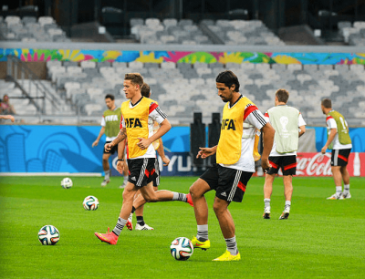 Cuotas Alemania Serbia, imagen entrenamiento seleccion alemana. 