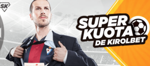 Imagen de promociones de superkuotas de Kirolbet