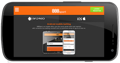 App de apuestas de 888sport para iOS