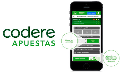 Codere app de apuestas deportivas