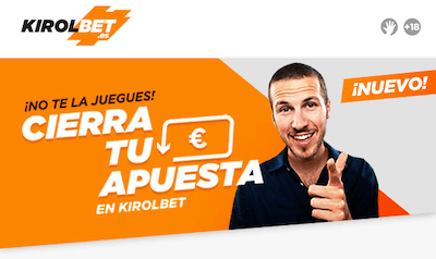 Cierra tu apuesta con la función de cash out en Kirolbet