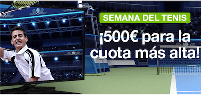 Freebets diarias con tus apuestas al US Open en Codere.