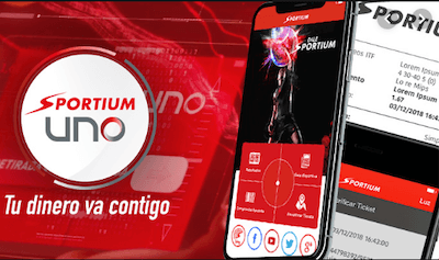App de apuestas de Sportium para android y iPhone