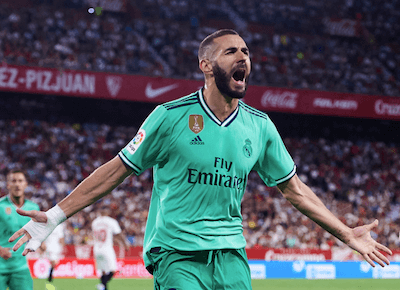 Benzema, fundamental en un hipotético triplete del Madrid - Apuestas Bwin