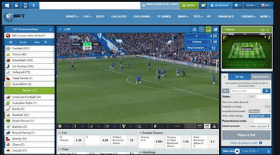 1xbet, futbol en streaming y apuestas en directo