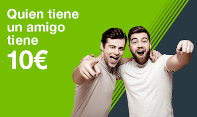 Bono amigo en Codere de 10 euros gratis 