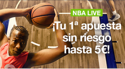 Apuesta sin riesgo en la NBA en directo con Codere