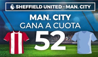 Megacuota en apuestas sheffield manchester city en Paston