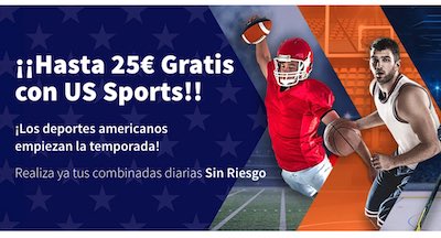 Haz tus apuestas combinadas a la NBA o a otras competiciones americanas sin riesgo en Betsson