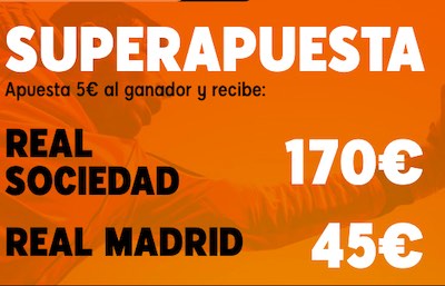 Superapuesta 888sport: Cuotas increíbles al Real  Sociedad vs Real Madrid para nuevos jugadores