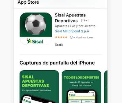 Descarga e instala Sisal desde la App Store | iPhone e iPad