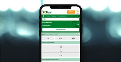 App de Sisal - apuestas y casino online con licencia en España