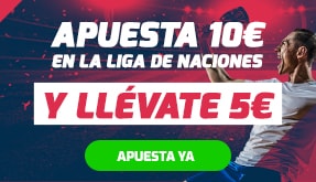 20 euros gratis liga naciones