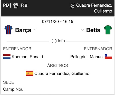 datos previa pronostico Barcelona Betis LaLiga 2020 en 1xBet