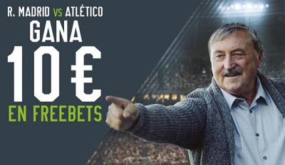 apuestas real madrid atleti 10€ gratis en Codere