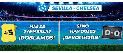 Pronostico 0-0: promocion apuestas Sevilla vs Chelsea en Pastón