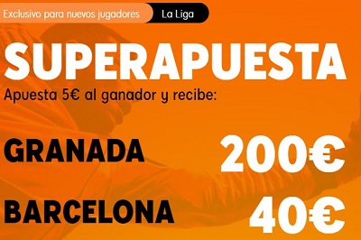 apuestas granada barça con Superapuesta de 888sport