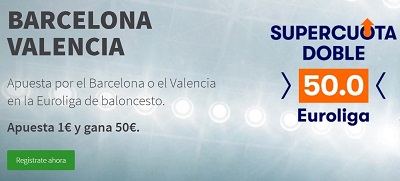 cuotas barcelona valencia euroliga con betsson