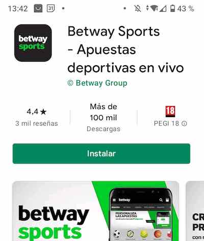 Betway App en la Play Store para android