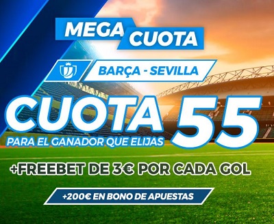 Las mejores cuotas para el Barça vs Sevilla en Paston