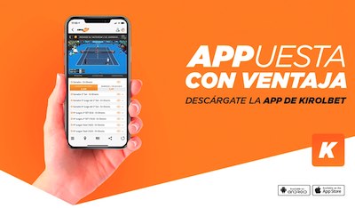 Kirolbet, descargar la app y disfruta de streaming en directo