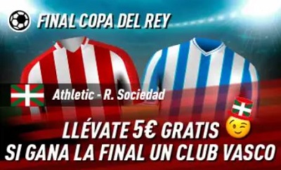 Promo Sportium para tus apuestas al Real Sociedad Athletic de Bilbao