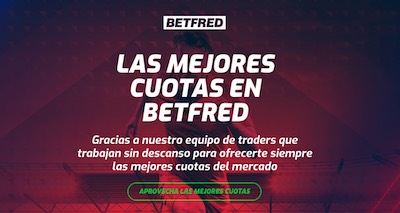 Betfred ofrece las mejores cuotas, tambien a ganador de la Euro