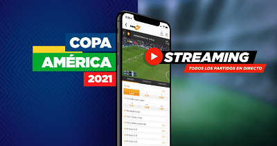 Disfruta de las apuestas a la Copa America 2021 con los streamings de Kirolbet