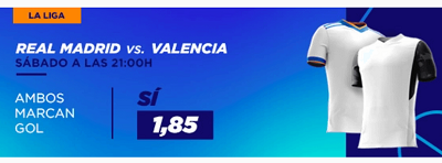 Descubre nuestra comparativa de cuotas y el pronostico al Real Madrid vs Valencia de LaLiga
