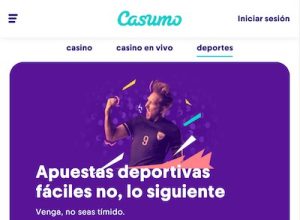 Casumo, apuestas fáciles y sencillas según las opiniones de los expertos de Casas de Apuestas Deportivas