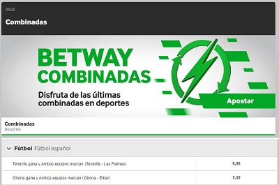 Apuestas combinadas Betway para los playoffs de Segunda Division