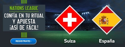 Analizamos las cuotas y mercados de apuestas Codere para el Suiza vs España