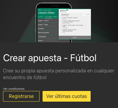 crea tu apuesta personalizada con bet365