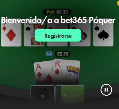 poker con bet365 app