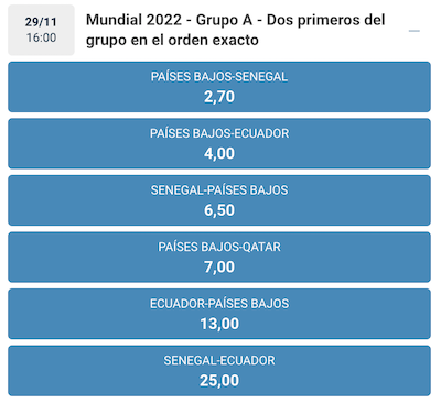 apuestas fase de grupos del mundial 1xbet