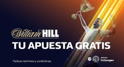 bono apuesta gratis william hill