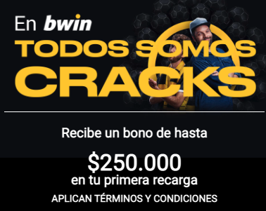 bono de bienvenida de Bwin Colombia