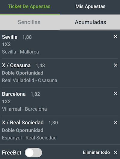 combinada codere liga